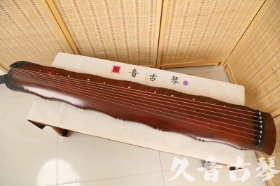 新竹县●久音古琴  ●典藏系列 20240524 [红洒金竹节]